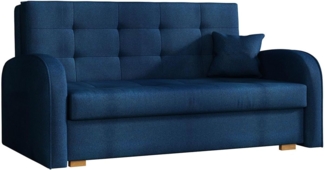 Mirjan24 'Viva Gold I' Schlafsofa, Blau, 85 x 98 x 153 cm
