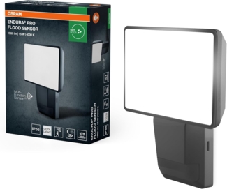 Osram Außenleuchte ENDURA PRO Flood Sensor 15W 4000K IP55 dunkelgrau
