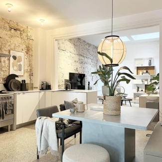 Qazqa Pendelleuchte Rob, ohne Leuchtmittel, E27, Braun, Orientalisch, Textil, 1-flammig