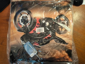 Motorbike Kopfkissen (1 Stück) Premium Dekokissen mit beidseitigem Digitaldruck