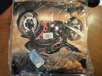 Motorbike Kopfkissen (1 Stück) Premium Dekokissen mit beidseitigem Digitaldruck