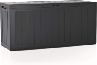 280 Liter Gartenbox Prosperplast Boardebox aus Kunststoff in der Farbe Anthrazit 116 x 43,3 x 55 cm