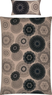 Erwin Müller Bettwäsche Bettwäsche, Biber, 2 teilig, Edelflanell Ornamente