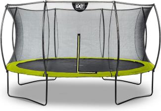 Exit Stahl Trampolin Silhouette | Lime | Ø 427 cm