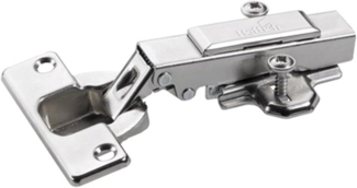 Hettich Mantelhaken 6 x 5,5 x 2,2 cm verchromt schwarz - 1 Stück