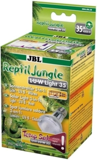 JBL Breitstrahler ReptilJungle L-U-W Light Alu 70W weiß / transparent