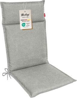 Herlag Hochlehnerauflage Bea Gartenstuhlauflage Hochlehner Wasserabweisend 120x50x4,5cm, (1 St), Polsterauflage für Klappstühle mit UV- & Fleckschutz