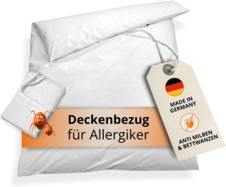 sleepling Bettbezug Encasing Bettdecke, (1 St), Milbenbezug, milbenkotdicht, Hausstauballergiker, Made in Germany