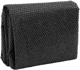 Treibende Pool Solarfolie rechtecking 6 x 4 m Pools, Schwarz 90340