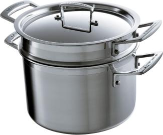 Le Creuset 3-Ply Pastatopf Mit Einsatz 20 cm - 20 bis 24 cm