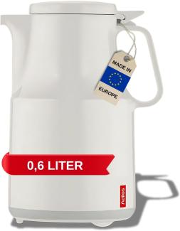 Helios Isolierkanne Thermoboy 0,6 l weiß 7342-001