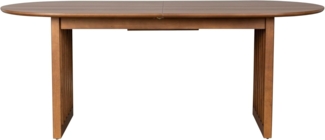Esstisch BARLET ausziehbar 200 bis 240 cm Walnussfurnier von DutchBone