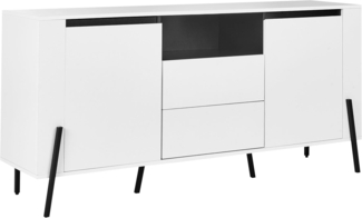 Sideboard mit 2 Türen BLACKPOOL Weiß