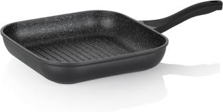 Kela Grilleckpfanne 28 cm Stella Nova Aluguss schwarz