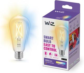 WiZ Filament Edison ST64 E27 clear