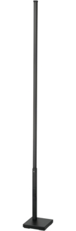 Eglo 75653 BEST CHOICE Stehleuchte PICACHA 1 schwarz 14W 1500lm L:2cm B:2cm H:150cm mit Fußtrittschalter dimmbar 2700-6500K