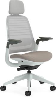 Steelcase Series 1 with headrest Bürostuhl, Plastic, Trüffel, 66 x 64 x 112