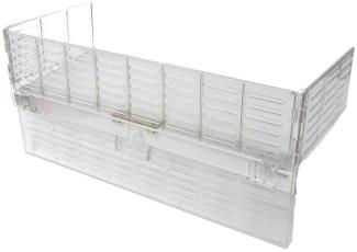 reer Herdschutzgitter mit Schalterabdeckung, zum Zusammenklappen, aus Kunststoff, transparent