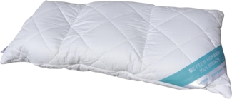 Betten Hofmann Spezialkissen 3-Kammer Kopfkissen Nackenkissen 40x80 cm mit RV