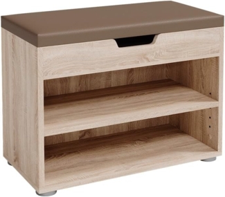 Vicco Schuhbank Sonoma 60 x 45 cm, Rolfe