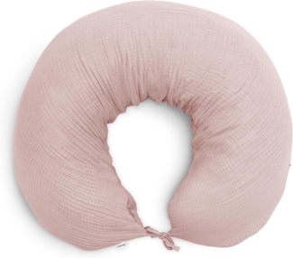 Ehrenkind Stillkissen Musselin aus hochwertiger Bio Baumwolle, Schwangerschaftskissen, Seitenschläferkissen, OEKO-TEX® STANDARD 100 Klasse 1 zertifiziert