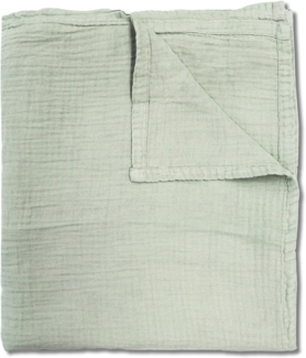 Sleezzz® Musselin Decke grün 150 x 200 cm