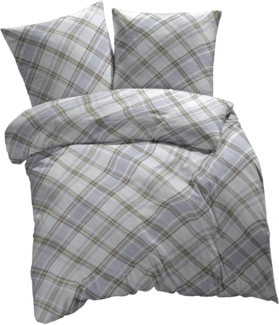 etérea Himmlische Qualität Bettwäsche etérea Renforcé Baumwoll Bettwäsche Square Braun, Renforcé, 2 teilig