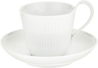 Royal Copenhagen White Fluted Tasse Hoher Henkel 24 cl