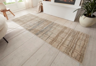 HANSE Home Teppich Jord, rechteckig, Höhe: 8 mm, Kurzflor, Läufer, Vintage, Wohnzimmer, Schlafzimmer, Esszimmer, Flur