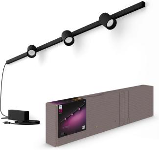 Philips Hue Perifo Ceiling Set - 3 Cylinder Spots - Black