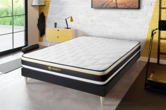 SOFT Matratze 130x210 cm, HD-Schaum mit Mikroluftzellen, Härtegrad 5, Höhe: 19cm, 3 Komfortzonen