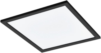 Eglo 99416 LED-Panel Deckenleuchte SALOBRENA-C schwarz L:45 B:45 H:5cm dimmbar 2700-6500K mit Connect Funktion inkl. Fernbedienung