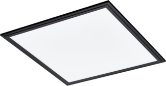 Eglo 99416 LED-Panel Deckenleuchte SALOBRENA-C schwarz L:45 B:45 H:5cm dimmbar 2700-6500K mit Connect Funktion inkl. Fernbedienung