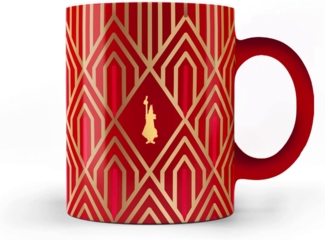 Kaffeetasse Teetasse Tasse 33cl Bialetti Deco Glamour Auswahl Farbe grün FW2022039