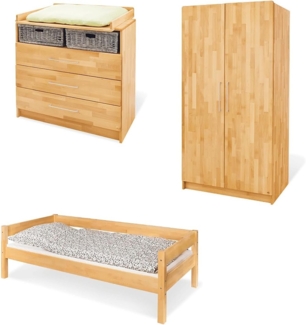 Jugendzimmer 'Natura' breit, 3-tlg., 90x200 cm