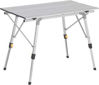 Woltu Campingtisch (1-St), aus Alu,höhenverstellbar, 90x52.2X(45-72) cm