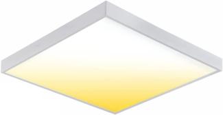60x60 LED CCT Smart Wi-Fi Panel Aufputz Panel Aufbau Deckenleuchte Dimmbar inkl. Rahmen Smartphone (APP) Steuerung