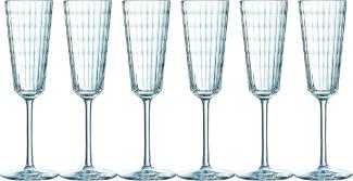 Cristal d'Arques 21078 Iroko Sektglas 170 ml, klar (6er Pack)