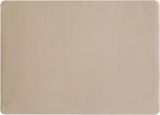 ASA Selection 7801420 Lederoptik Tischset, 46 x 33 cm, Polychlorid, stone