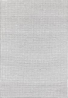 In- & Outdoor Teppich Millau Hellgrau Creme - 80x150x0,4cm