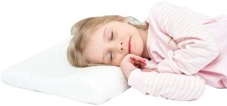 Gesundheit Kinder Kissen für Bett Schlafen Hypoallergenic Memory Schaum kinderkissen Neck-Protector für Kinder（3-10 Jahre）