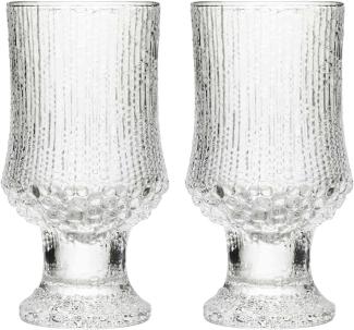 Iittala 1008529 Ultima Thule Bierpokal 34 cl 2-er Set, Glas klar