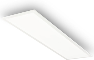 BRILONER – Badlampe 100 cm, Badleuchte, LED Panel mit neutralweißem Licht, IP44 Spritzwasserschutz, LED Deckenlampe, Garage, Werkstatt Deckenleuchte, Keller, Schlafzimmerlampe, 100 x 25 x 6 cm, Weiß