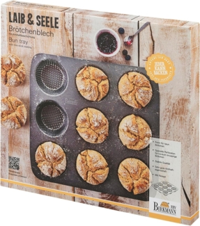 Brötchenblech antihaft 9er Laib & Seele, in Geschenkverpackung