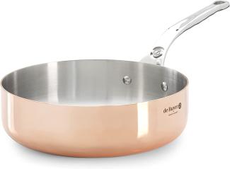 De Buyer Prima Matera Sauteuse Kupfer/Edels. 20cm gerade ind.