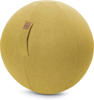 Sitting Ball Sitzball Felt Filzimitat senf ca. 65cm