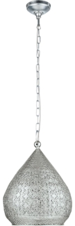 Eglo 49716 Hängeleuchte Vintage MELILLA Ø 33cm dimmbar in silber