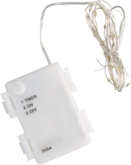 Mini LED-Lichterkette f. Außenbetrieb, 235cm, 40 LED's,...