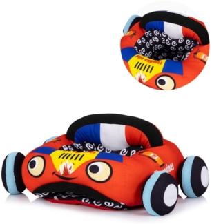 Chipolino Babyspielkissen Car Sitzkissen, Auto-Design, ergonomisch, ab Geburt rot