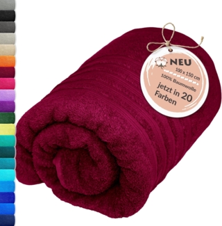 Lashuma Badetuch - XXL Handtuch London, Frottee (1-St), großes Badehandtuch - Duschtuch 100x150 cm für Damen & Herren